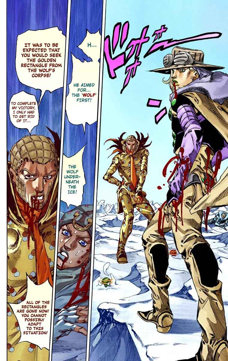 JoJo's Bizarre Adventure, Part 7: Steel Ball Run (Official Colored) Chapter 54 page 20