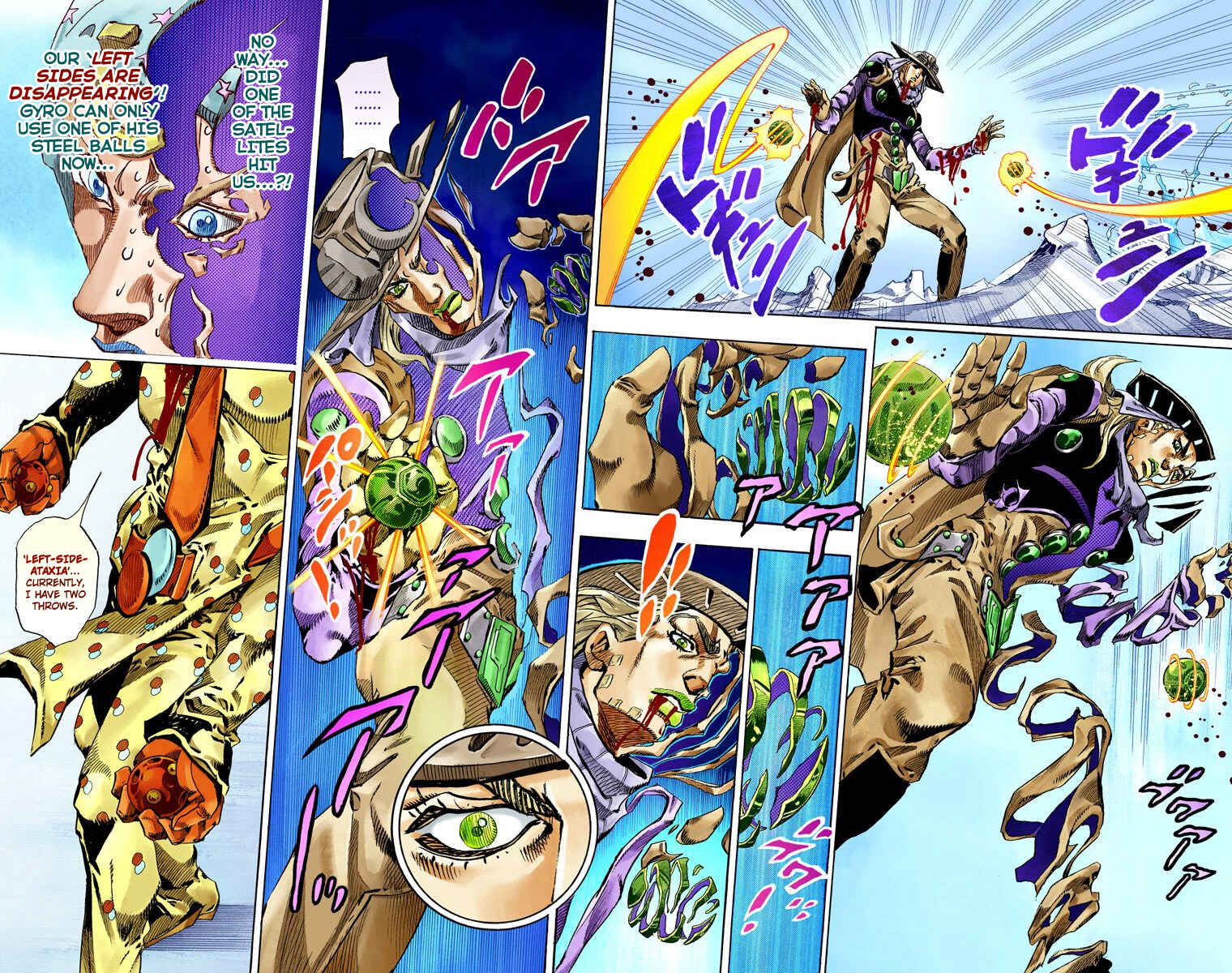 JoJo's Bizarre Adventure, Part 7: Steel Ball Run (Official Colored) Chapter 54 page 22