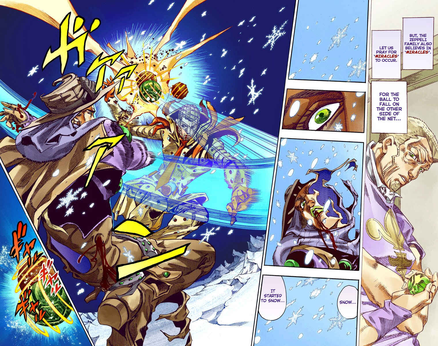 JoJo's Bizarre Adventure, Part 7: Steel Ball Run (Official Colored) Chapter 54 page 27