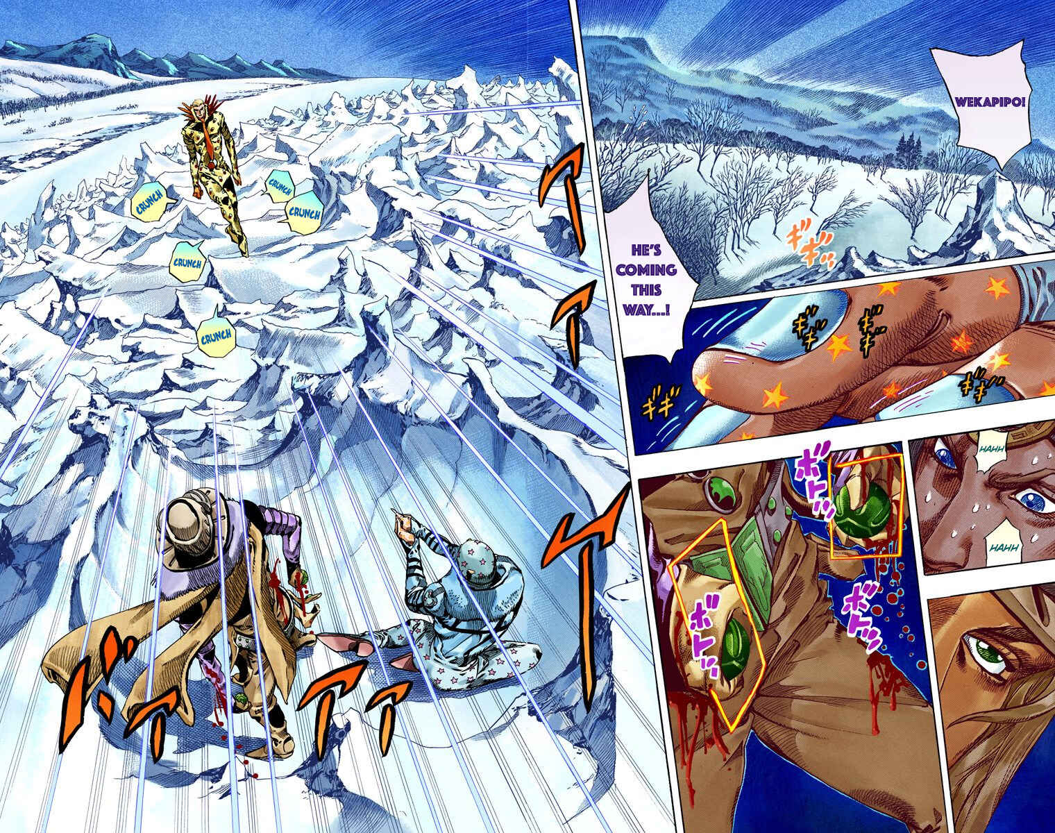 JoJo's Bizarre Adventure, Part 7: Steel Ball Run (Official Colored) Chapter 54 page 2