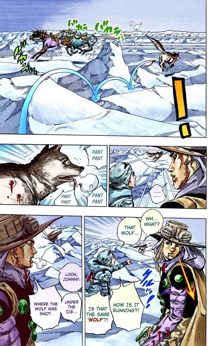 JoJo's Bizarre Adventure, Part 7: Steel Ball Run (Official Colored) Chapter 54 page 41