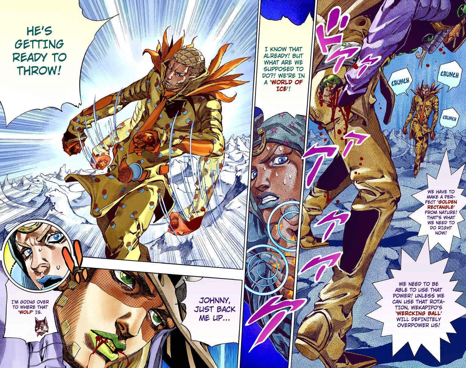 JoJo's Bizarre Adventure, Part 7: Steel Ball Run (Official Colored) Chapter 54 page 4