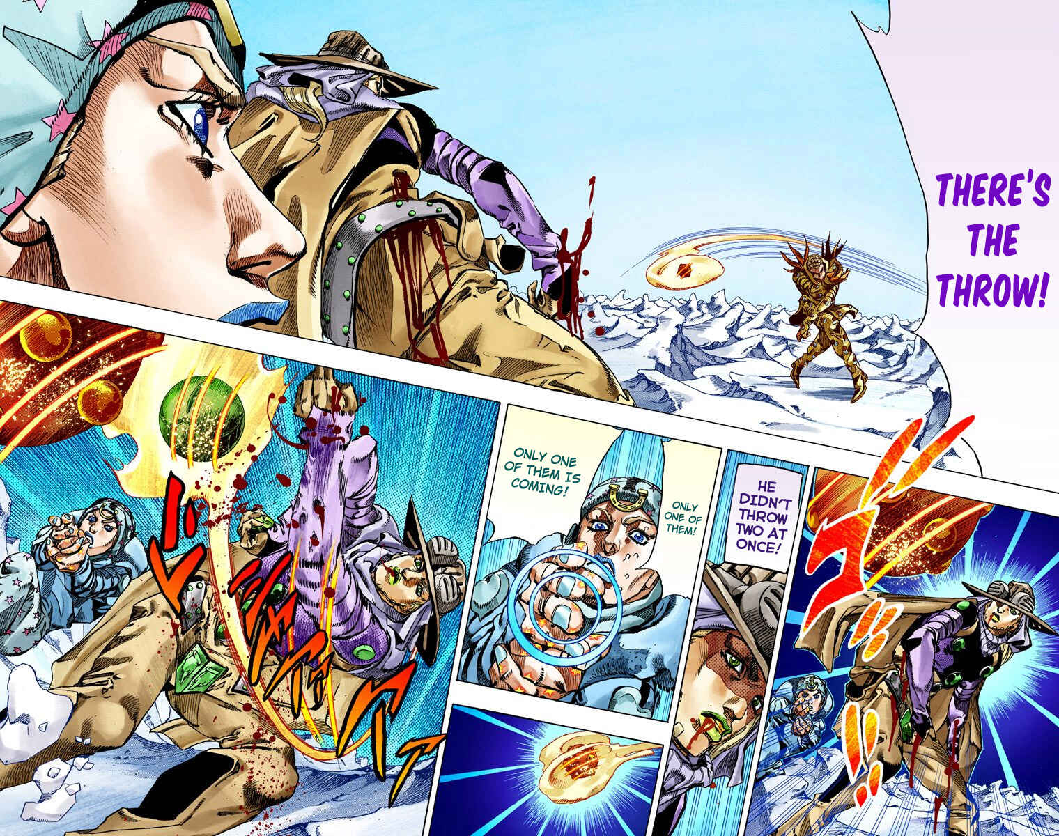 JoJo's Bizarre Adventure, Part 7: Steel Ball Run (Official Colored) Chapter 54 page 6