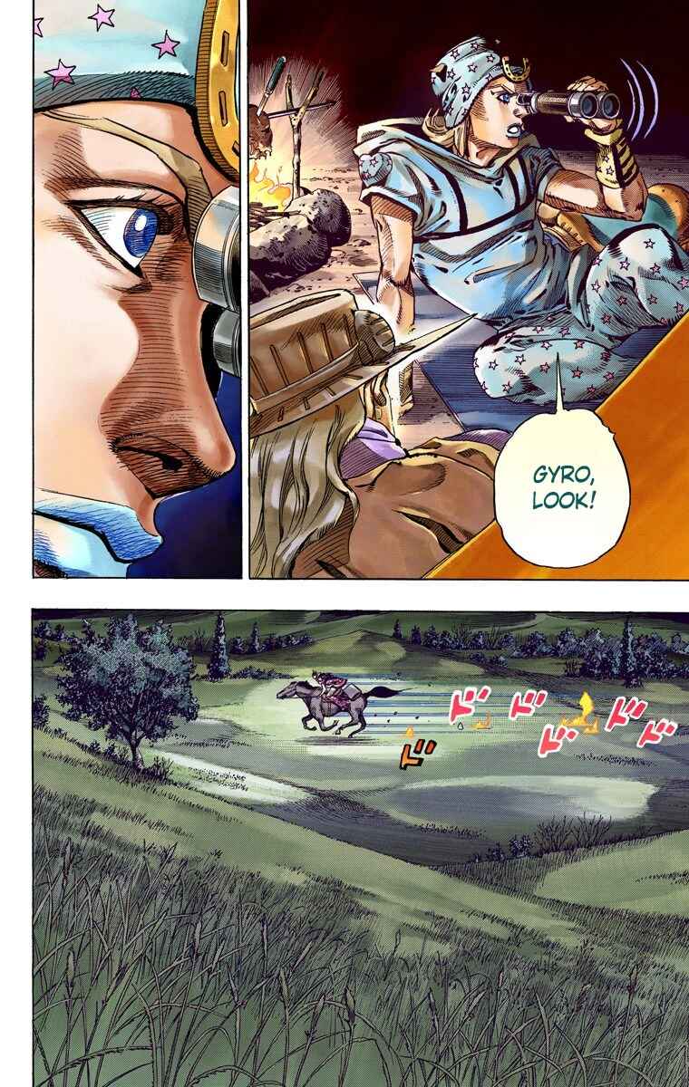JoJo's Bizarre Adventure, Part 7: Steel Ball Run (Official Colored) Chapter 56 page 9