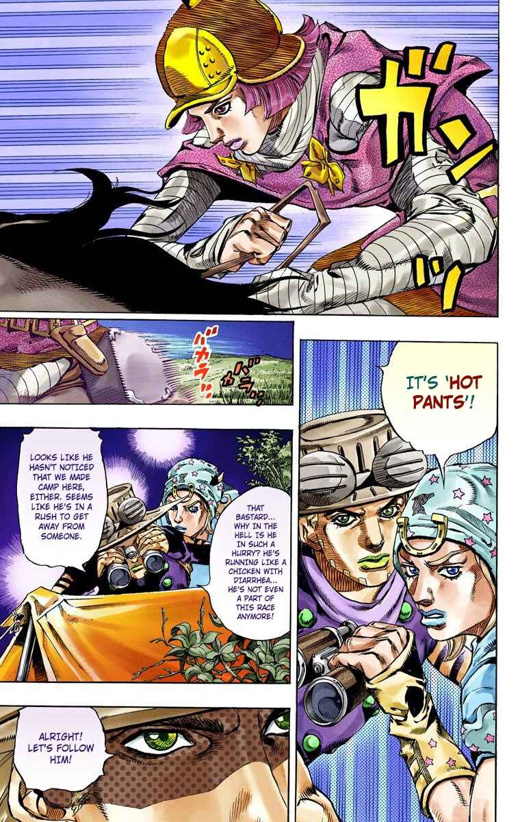 JoJo's Bizarre Adventure, Part 7: Steel Ball Run (Official Colored) Chapter 56 page 10