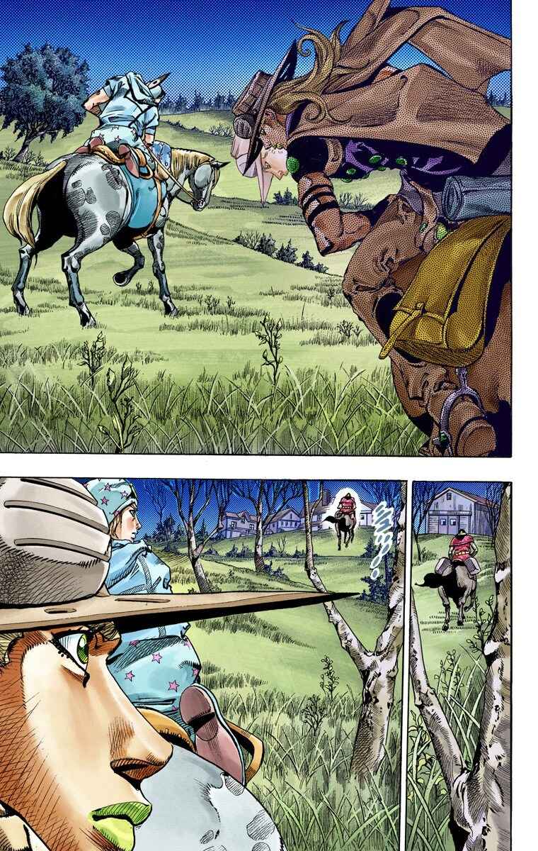 JoJo's Bizarre Adventure, Part 7: Steel Ball Run (Official Colored) Chapter 56 page 12