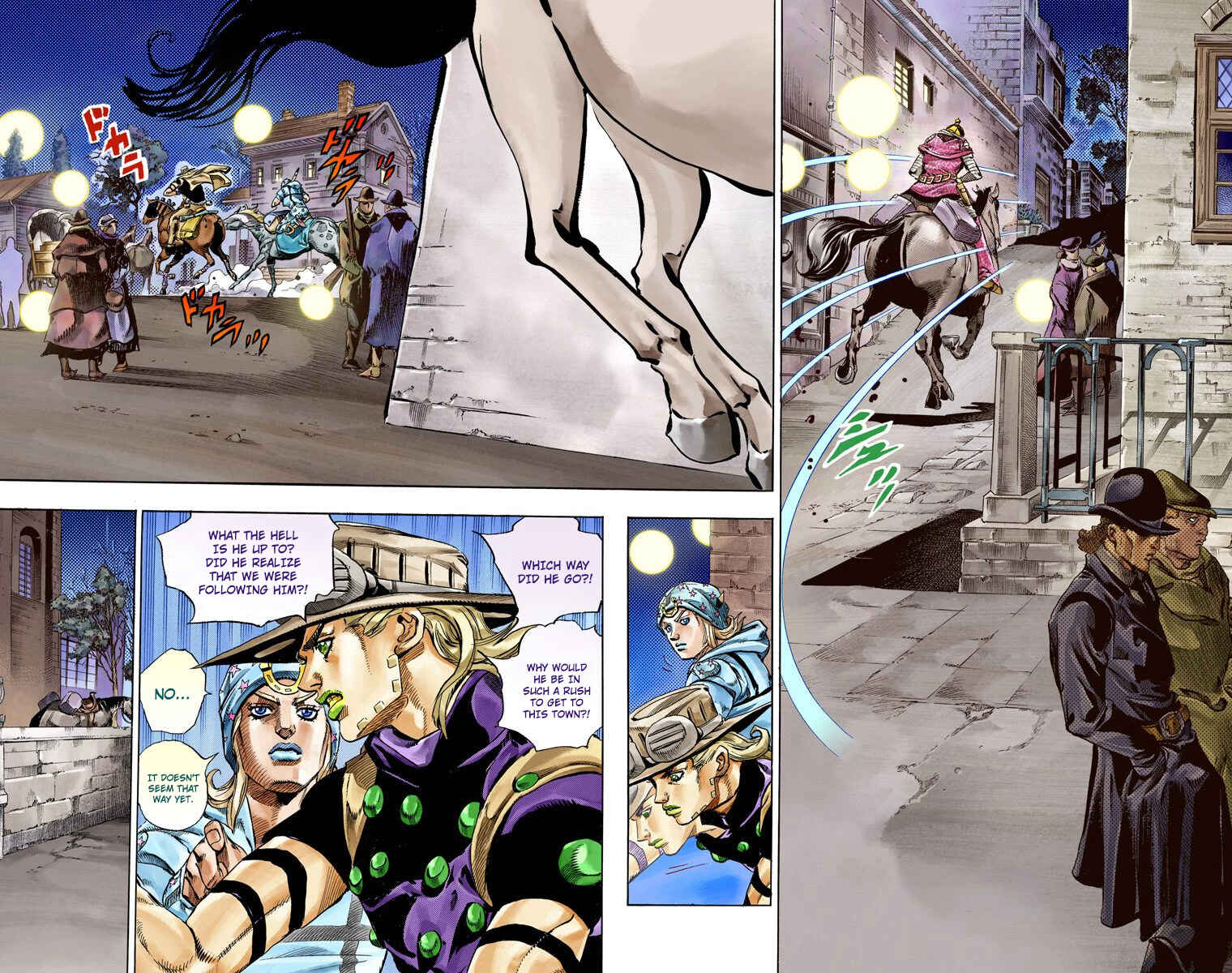 JoJo's Bizarre Adventure, Part 7: Steel Ball Run (Official Colored) Chapter 56 page 13