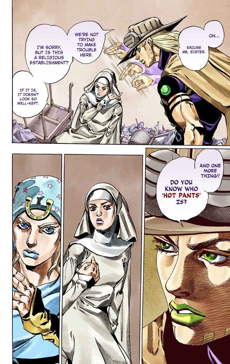JoJo's Bizarre Adventure, Part 7: Steel Ball Run (Official Colored) Chapter 56 page 18