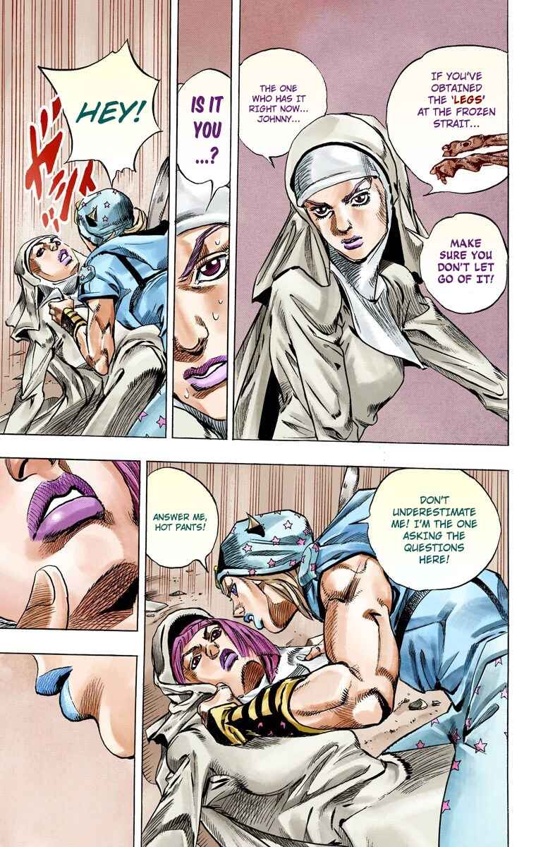 JoJo's Bizarre Adventure, Part 7: Steel Ball Run (Official Colored) Chapter 56 page 21