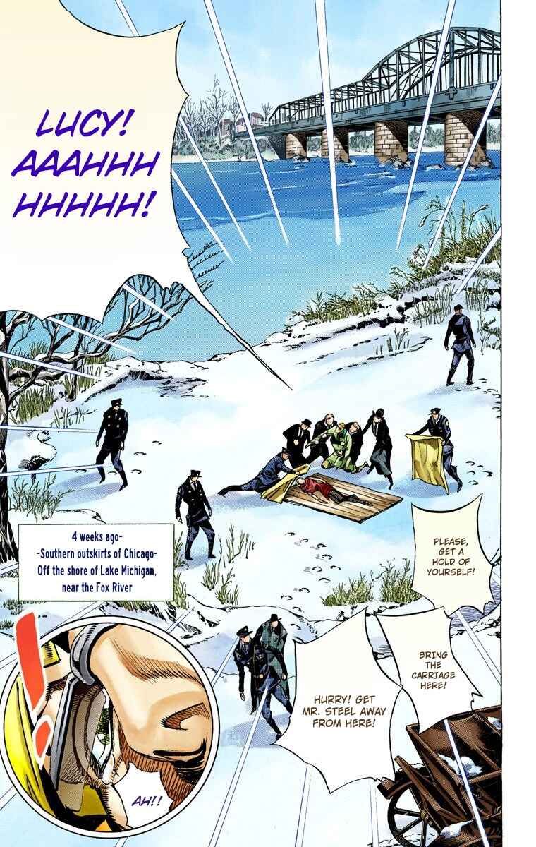 JoJo's Bizarre Adventure, Part 7: Steel Ball Run (Official Colored) Chapter 56 page 4