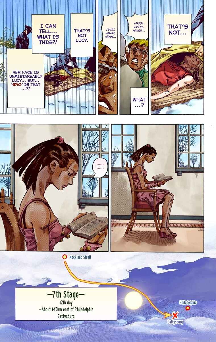 JoJo's Bizarre Adventure, Part 7: Steel Ball Run (Official Colored) Chapter 56 page 6