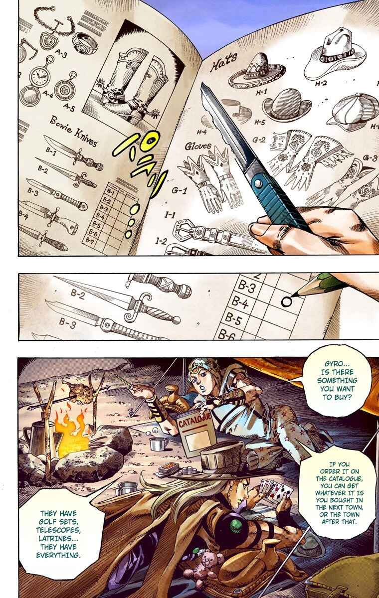 JoJo's Bizarre Adventure, Part 7: Steel Ball Run (Official Colored) Chapter 56 page 7