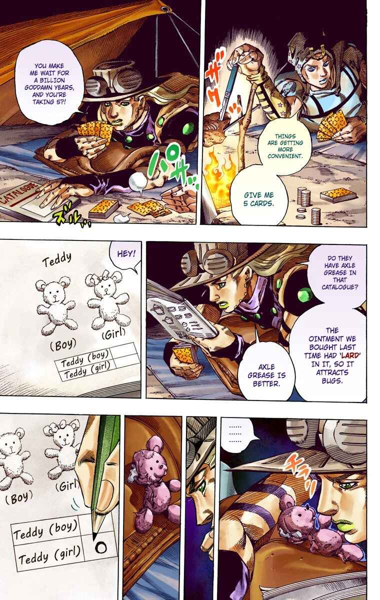 JoJo's Bizarre Adventure, Part 7: Steel Ball Run (Official Colored) Chapter 56 page 8