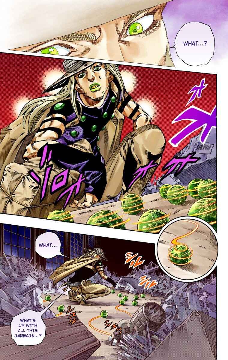 JoJo's Bizarre Adventure, Part 7: Steel Ball Run (Official Colored) Chapter 57 page 12