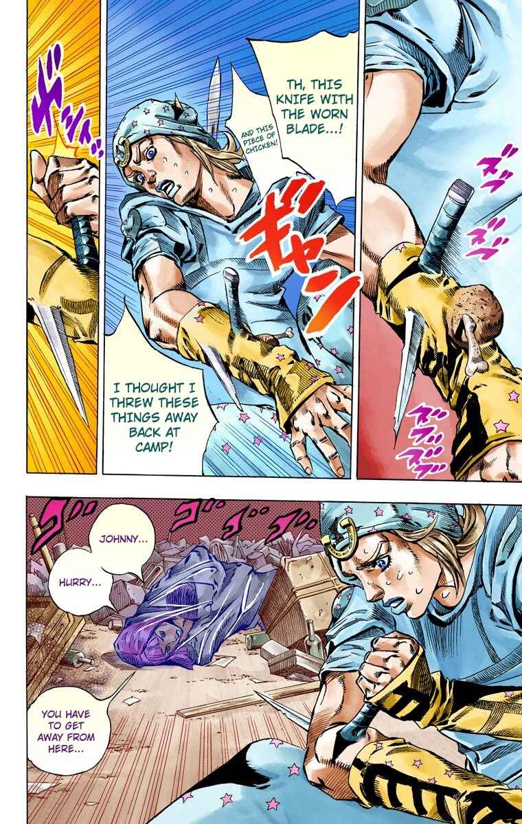 JoJo's Bizarre Adventure, Part 7: Steel Ball Run (Official Colored) Chapter 57 page 13
