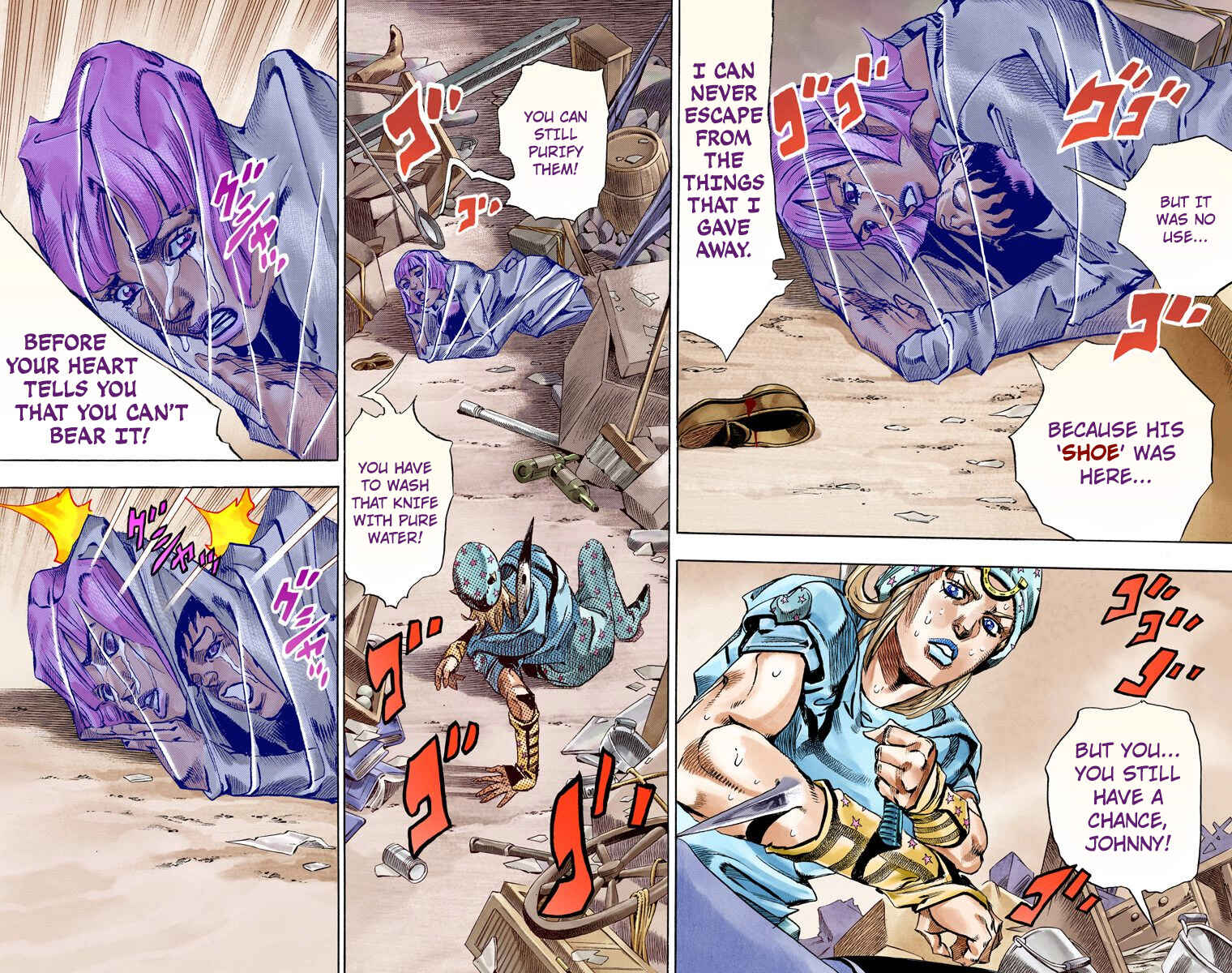 JoJo's Bizarre Adventure, Part 7: Steel Ball Run (Official Colored) Chapter 57 page 19