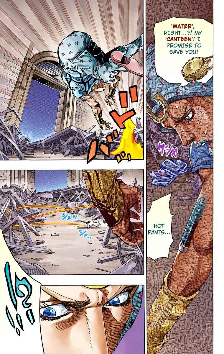 JoJo's Bizarre Adventure, Part 7: Steel Ball Run (Official Colored) Chapter 57 page 23