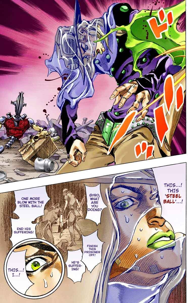 JoJo's Bizarre Adventure, Part 7: Steel Ball Run (Official Colored) Chapter 57 page 32