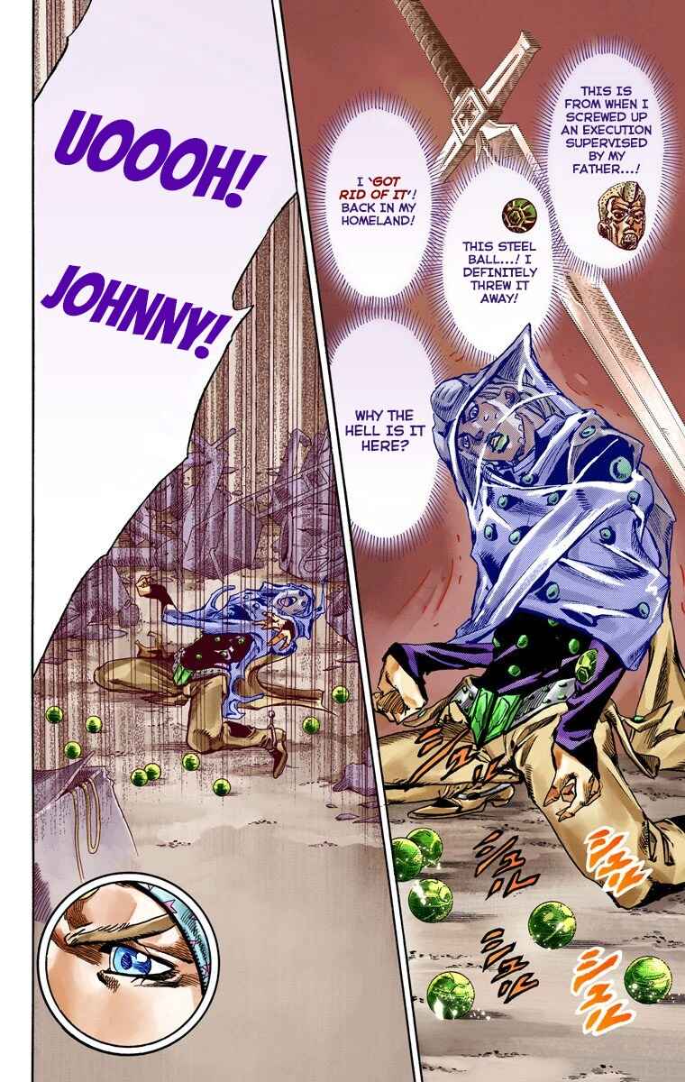 JoJo's Bizarre Adventure, Part 7: Steel Ball Run (Official Colored) Chapter 57 page 33