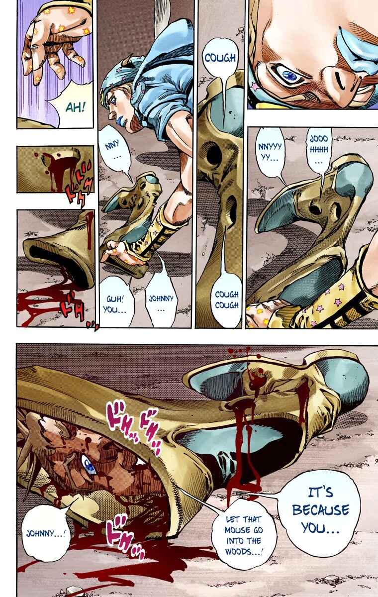 JoJo's Bizarre Adventure, Part 7: Steel Ball Run (Official Colored) Chapter 57 page 38