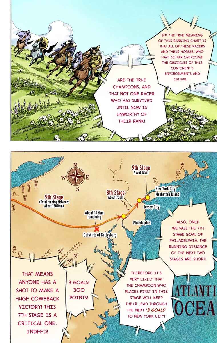 JoJo's Bizarre Adventure, Part 7: Steel Ball Run (Official Colored) Chapter 57 page 3