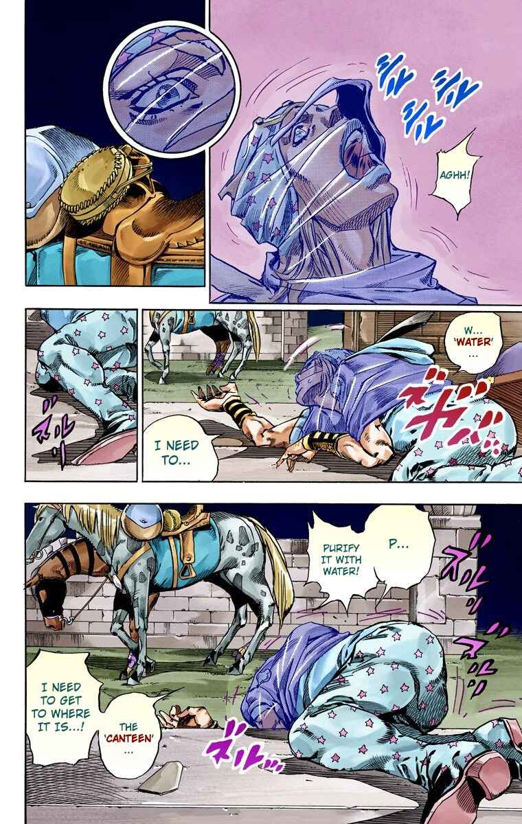 JoJo's Bizarre Adventure, Part 7: Steel Ball Run (Official Colored) Chapter 57 page 41