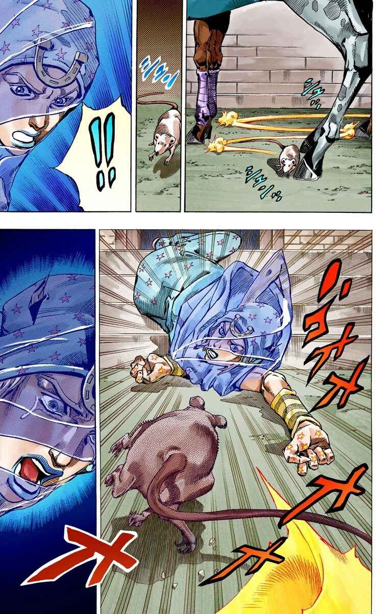 JoJo's Bizarre Adventure, Part 7: Steel Ball Run (Official Colored) Chapter 57 page 42
