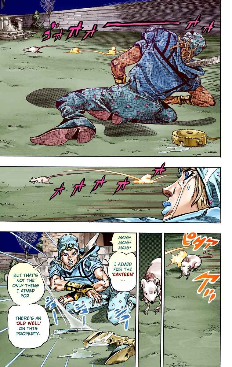 JoJo's Bizarre Adventure, Part 7: Steel Ball Run (Official Colored) Chapter 57 page 49
