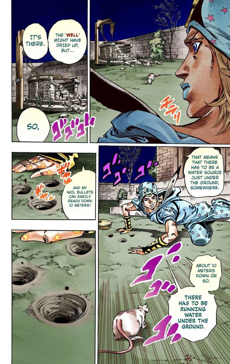 JoJo's Bizarre Adventure, Part 7: Steel Ball Run (Official Colored) Chapter 57 page 50