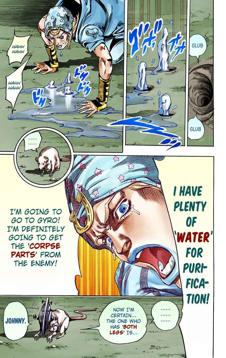 JoJo's Bizarre Adventure, Part 7: Steel Ball Run (Official Colored) Chapter 57 page 51