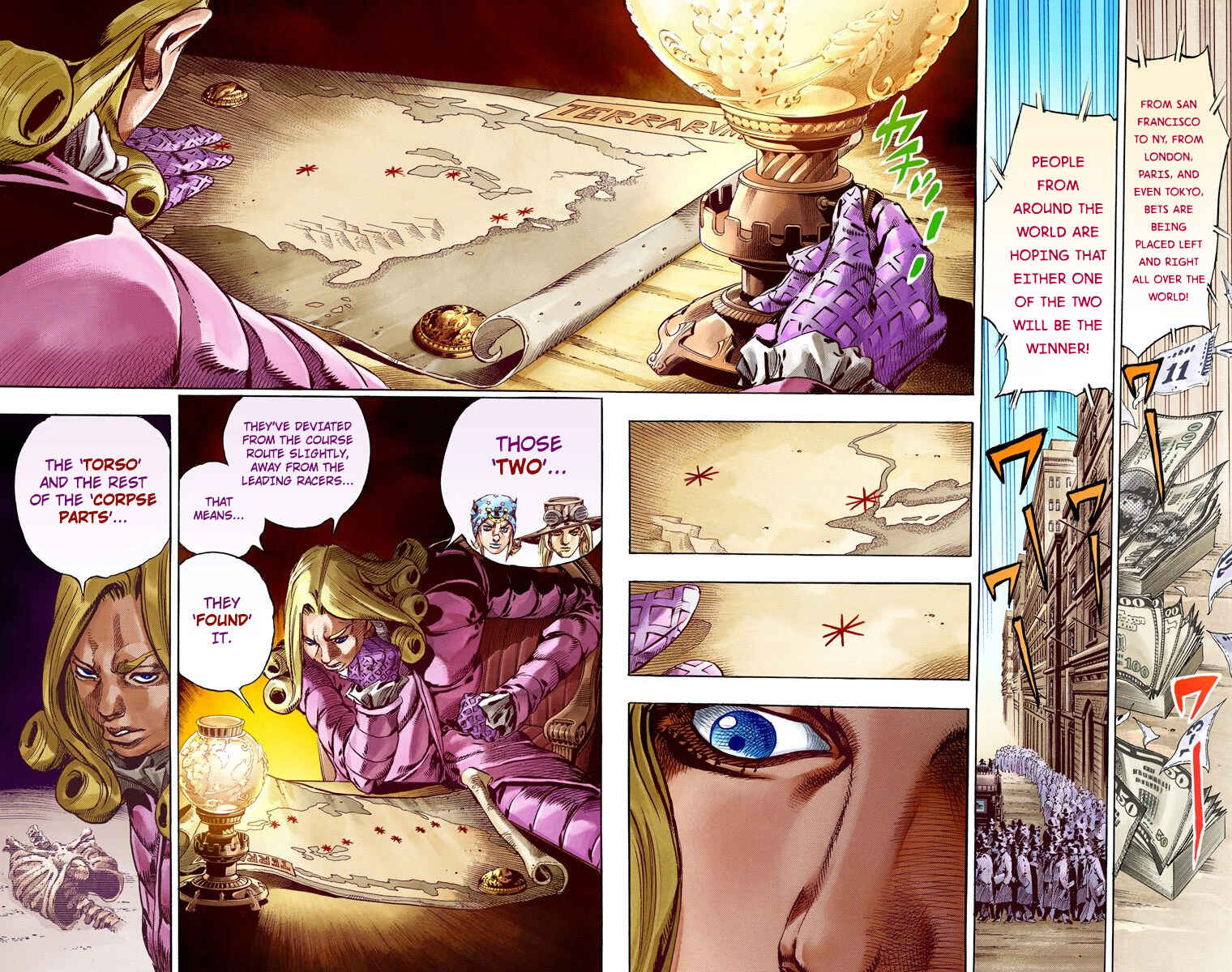 JoJo's Bizarre Adventure, Part 7: Steel Ball Run (Official Colored) Chapter 57 page 5