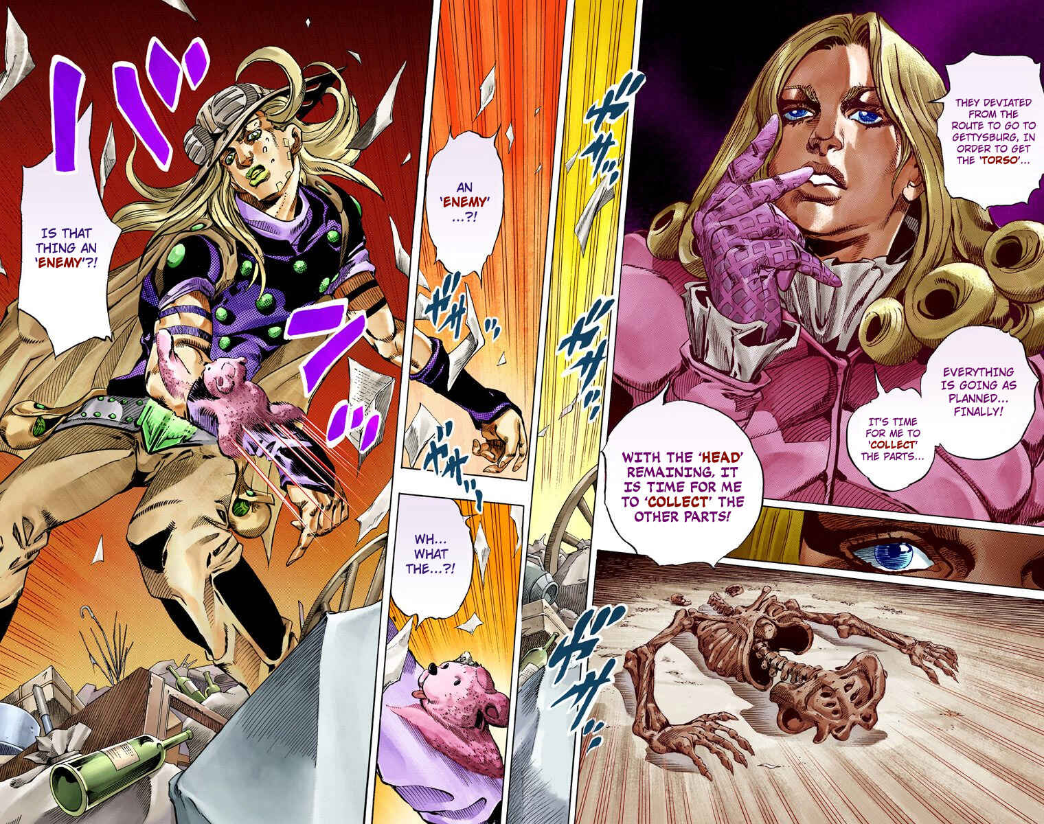JoJo's Bizarre Adventure, Part 7: Steel Ball Run (Official Colored) Chapter 57 page 6