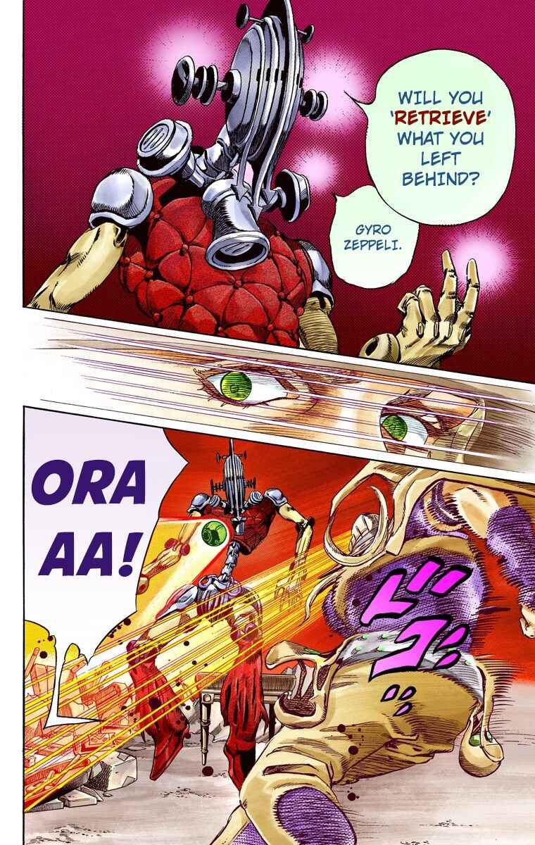 JoJo's Bizarre Adventure, Part 7: Steel Ball Run (Official Colored) Chapter 57 page 8