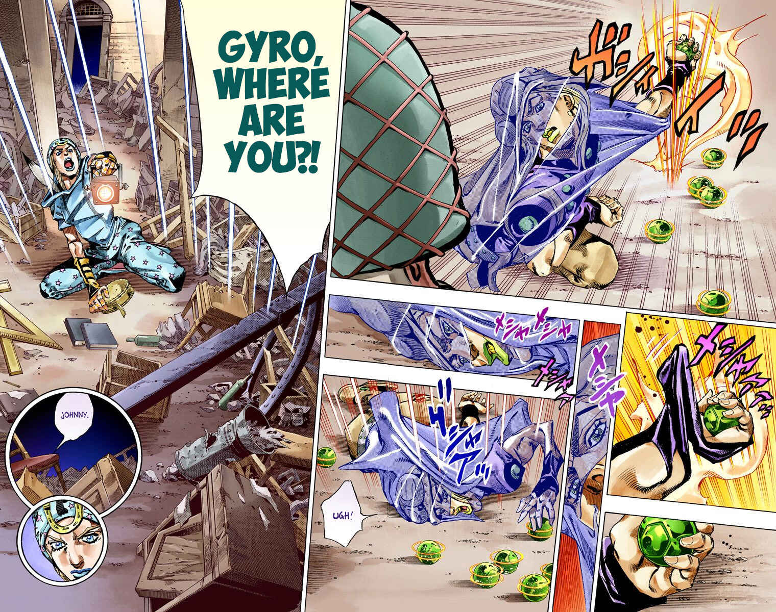 JoJo's Bizarre Adventure, Part 7: Steel Ball Run (Official Colored) Chapter 58 page 10