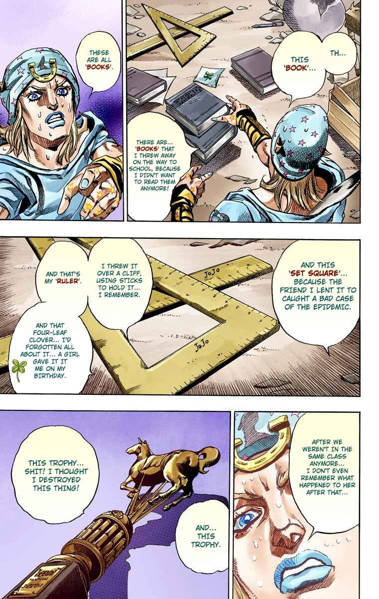 JoJo's Bizarre Adventure, Part 7: Steel Ball Run (Official Colored) Chapter 58 page 14