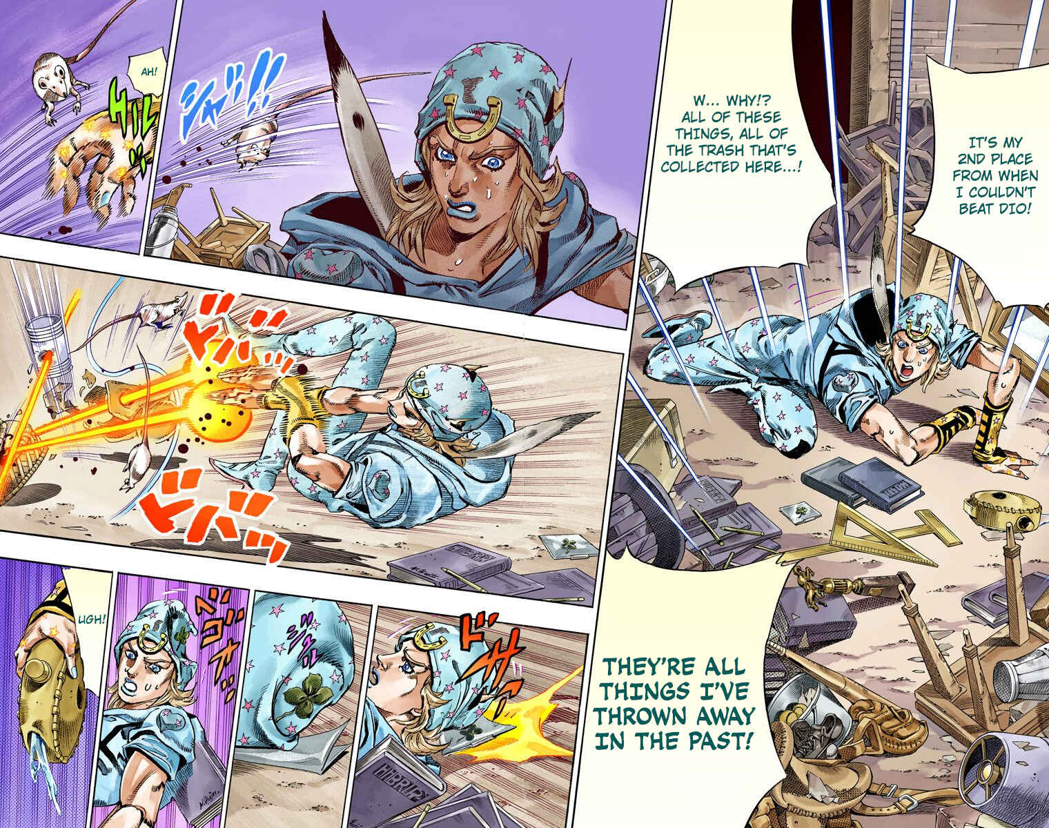 JoJo's Bizarre Adventure, Part 7: Steel Ball Run (Official Colored) Chapter 58 page 15