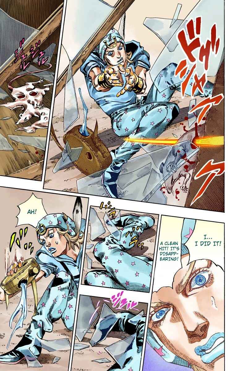 JoJo's Bizarre Adventure, Part 7: Steel Ball Run (Official Colored) Chapter 58 page 17