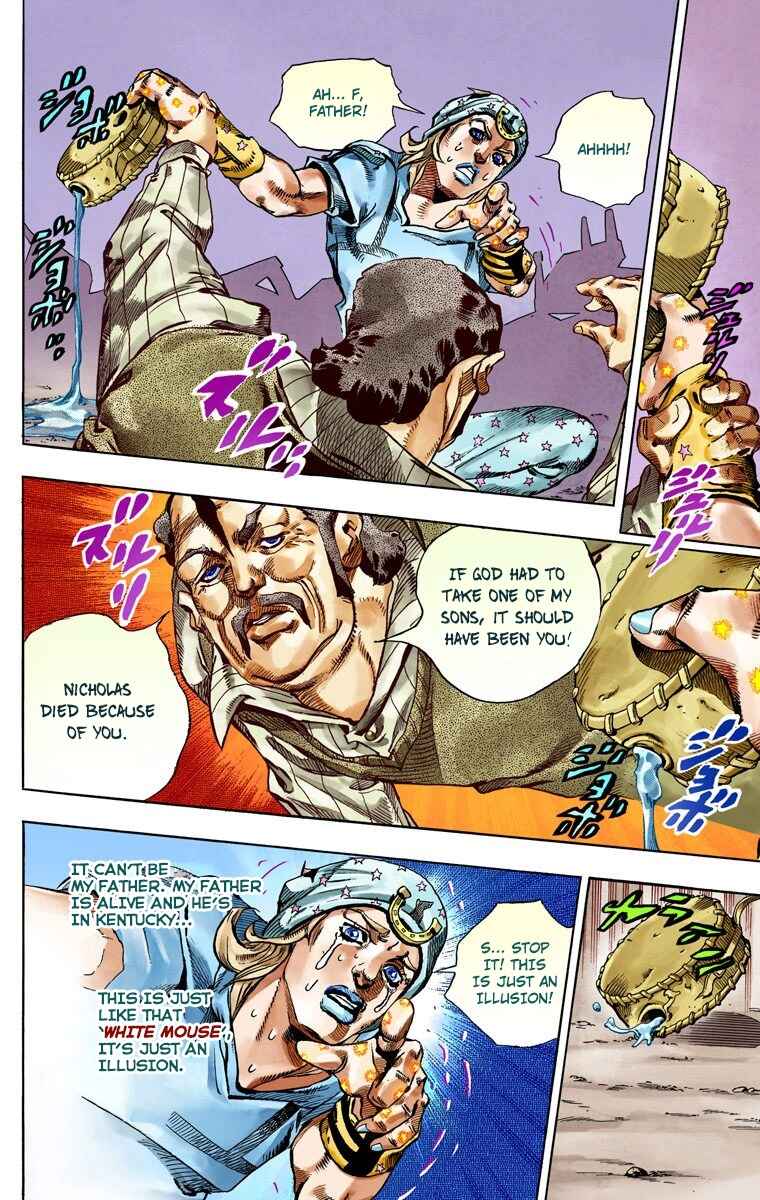 JoJo's Bizarre Adventure, Part 7: Steel Ball Run (Official Colored) Chapter 58 page 20