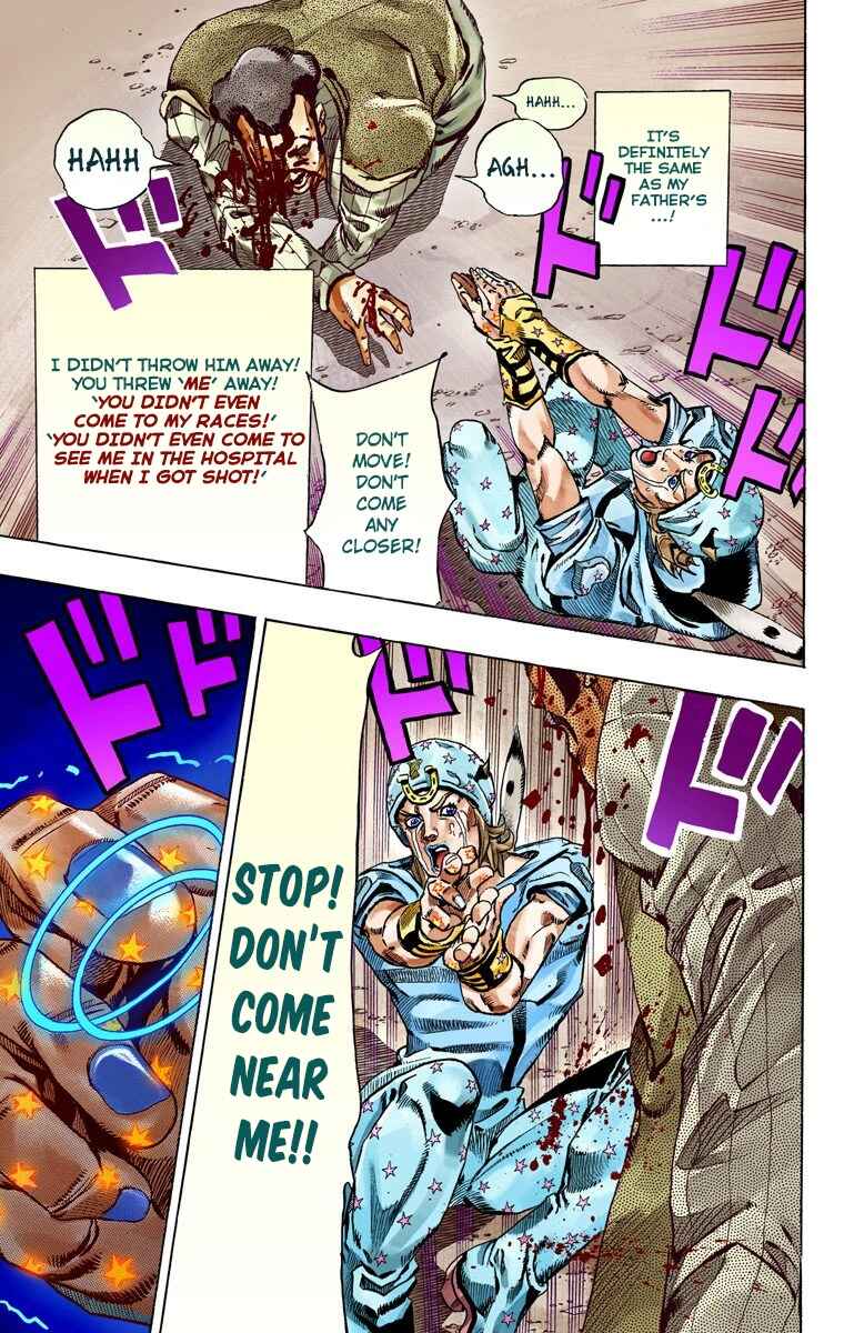 JoJo's Bizarre Adventure, Part 7: Steel Ball Run (Official Colored) Chapter 58 page 25