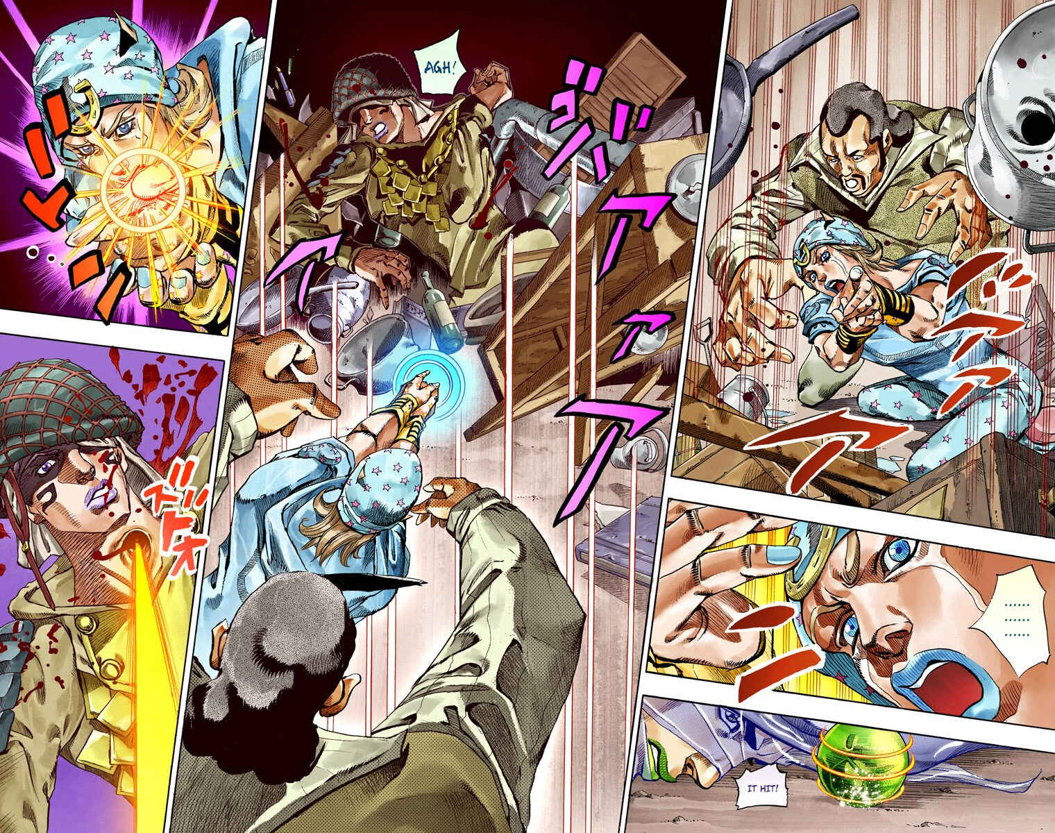 JoJo's Bizarre Adventure, Part 7: Steel Ball Run (Official Colored) Chapter 58 page 27
