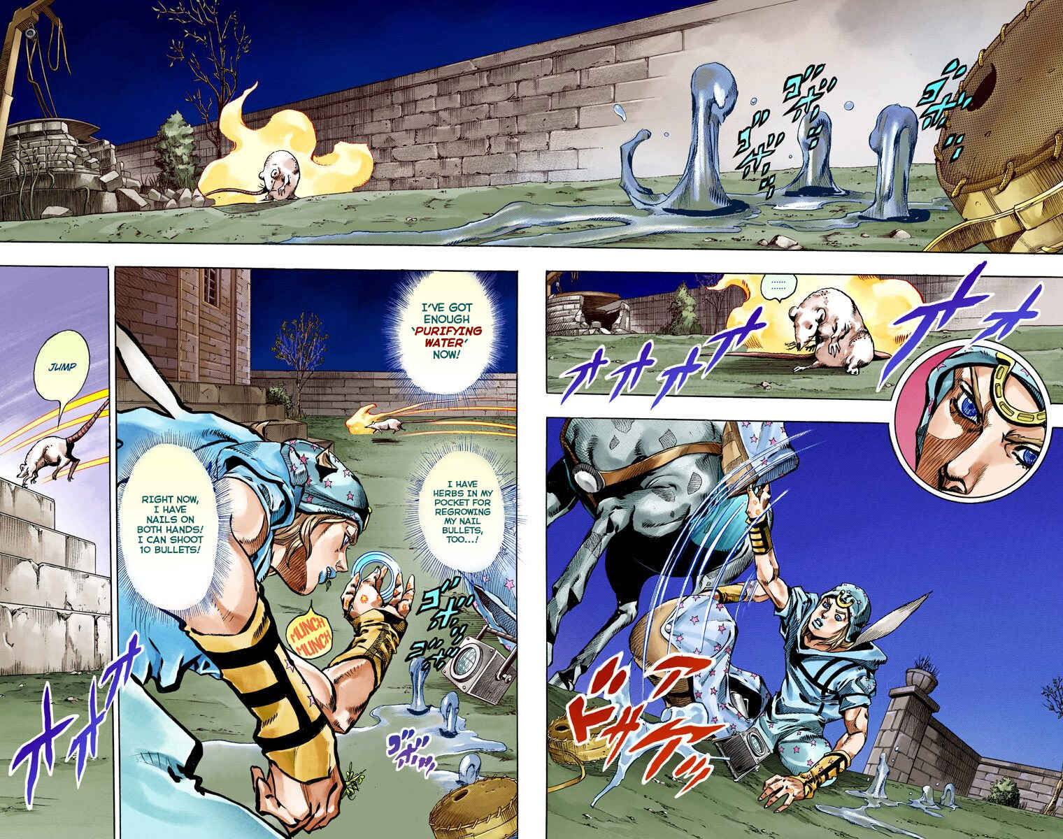 JoJo's Bizarre Adventure, Part 7: Steel Ball Run (Official Colored) Chapter 58 page 2