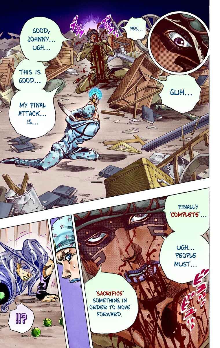 JoJo's Bizarre Adventure, Part 7: Steel Ball Run (Official Colored) Chapter 58 page 29