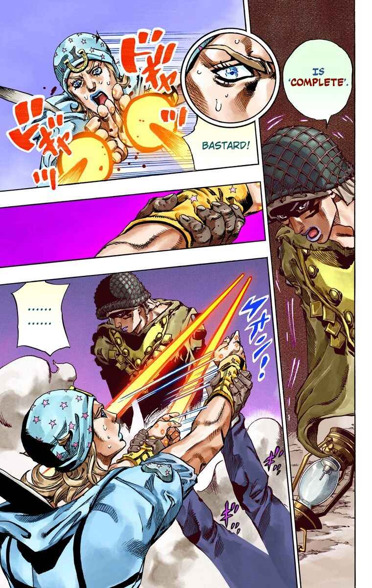 JoJo's Bizarre Adventure, Part 7: Steel Ball Run (Official Colored) Chapter 58 page 33