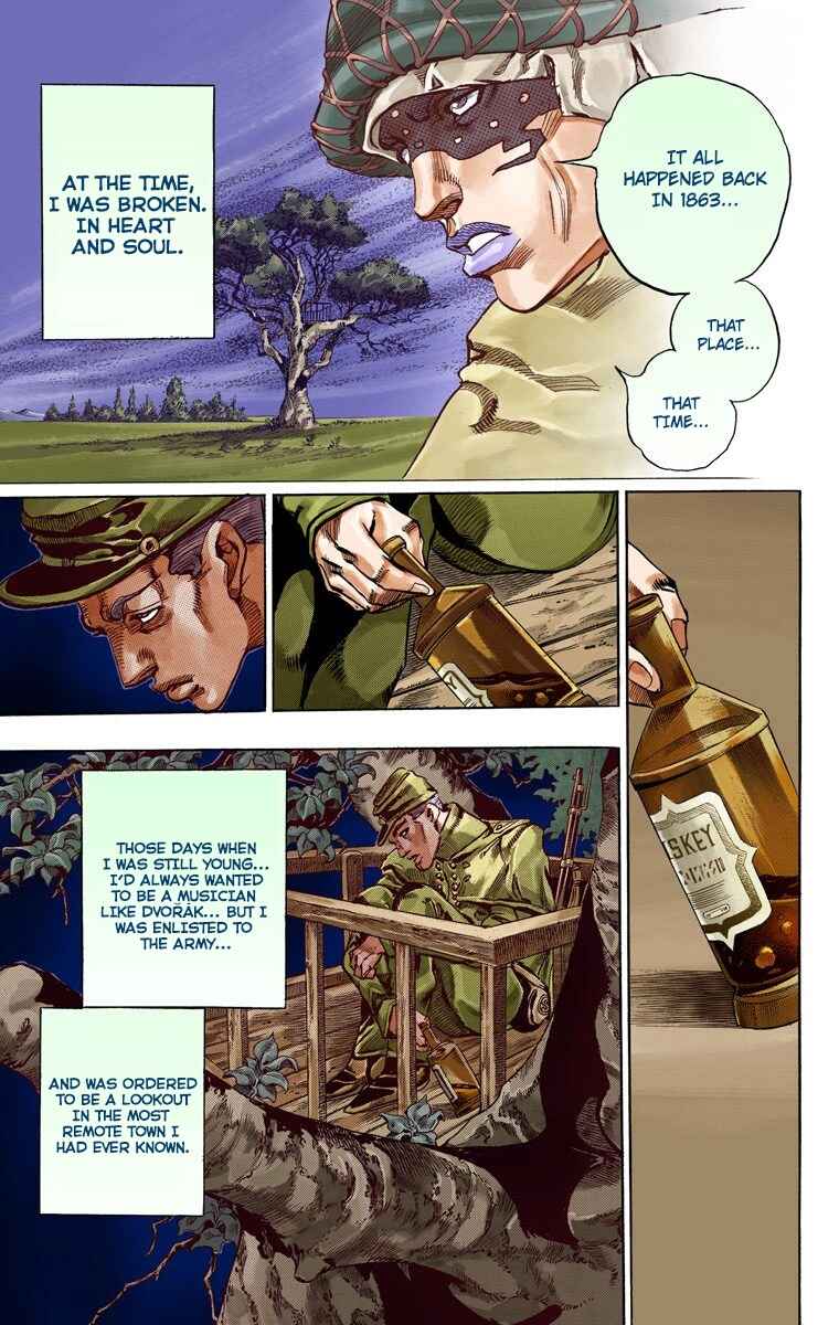 JoJo's Bizarre Adventure, Part 7: Steel Ball Run (Official Colored) Chapter 58 page 36