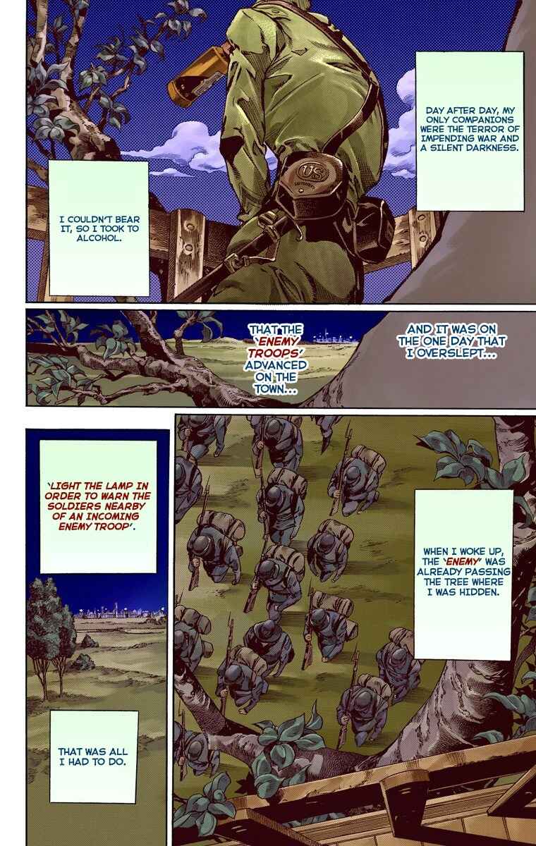 JoJo's Bizarre Adventure, Part 7: Steel Ball Run (Official Colored) Chapter 58 page 37