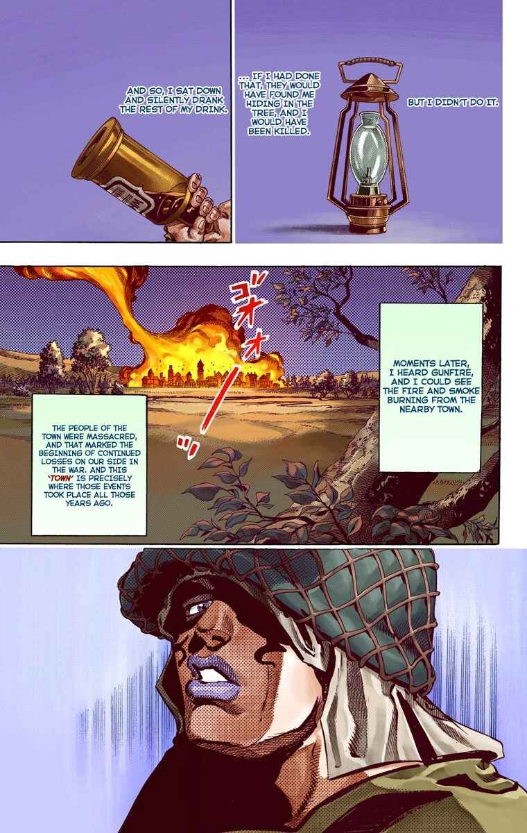 JoJo's Bizarre Adventure, Part 7: Steel Ball Run (Official Colored) Chapter 58 page 38