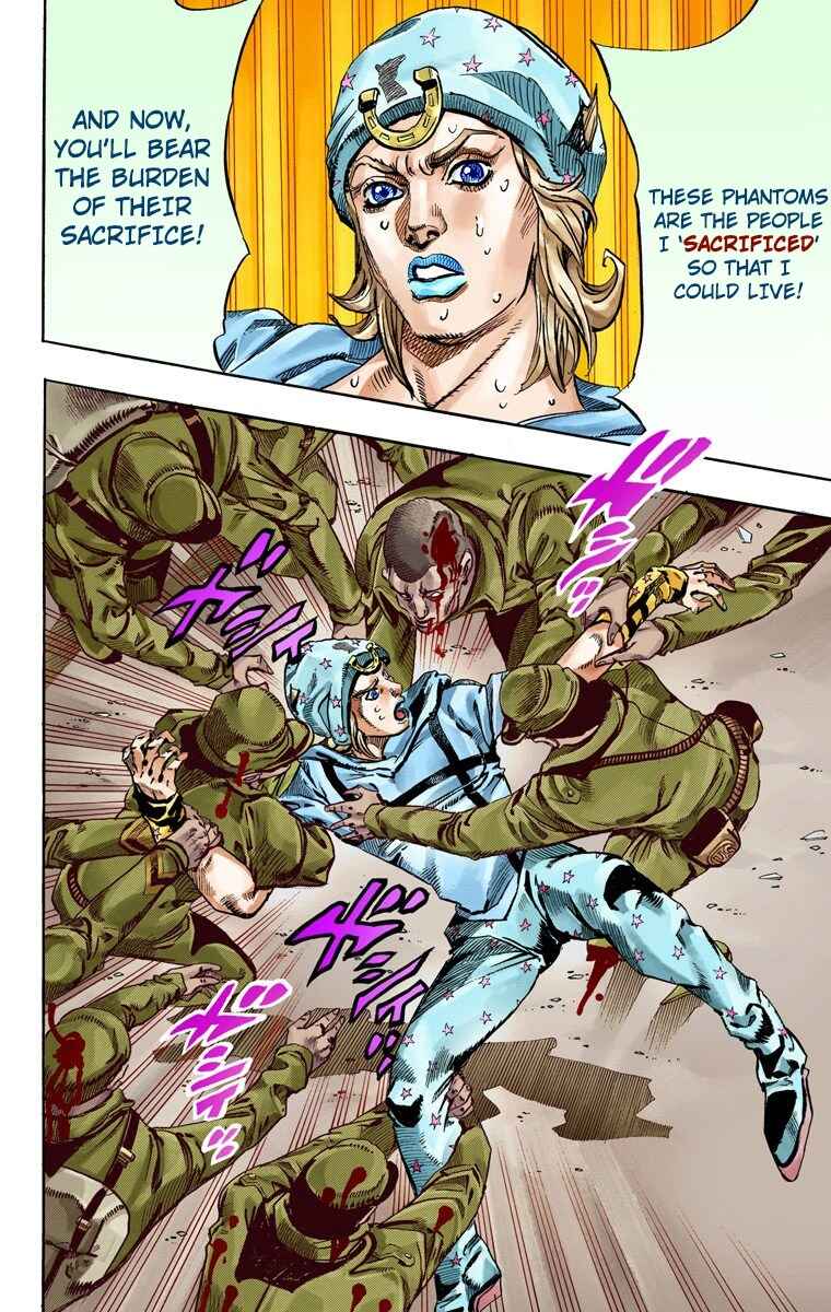 JoJo's Bizarre Adventure, Part 7: Steel Ball Run (Official Colored) Chapter 58 page 39