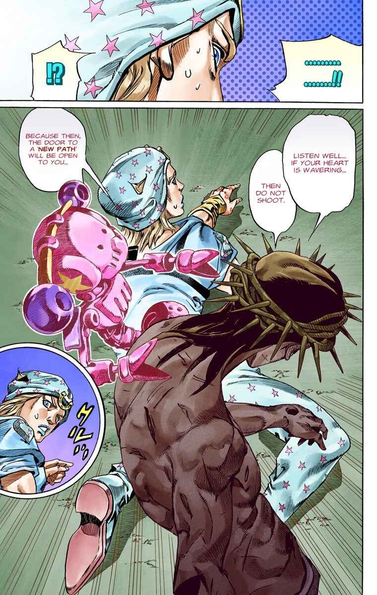 JoJo's Bizarre Adventure, Part 7: Steel Ball Run (Official Colored) Chapter 58 page 4