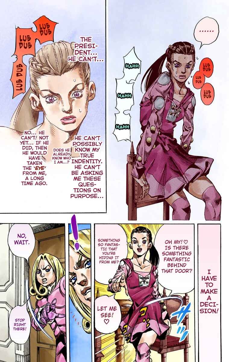 JoJo's Bizarre Adventure, Part 7: Steel Ball Run (Official Colored) Chapter 61 page 17