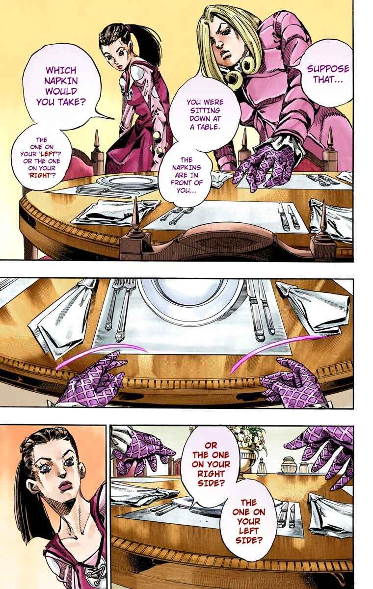JoJo's Bizarre Adventure, Part 7: Steel Ball Run (Official Colored) Chapter 61 page 21